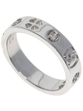 Gucci Icon Amor Forever Diamond Ring 18K White Gold